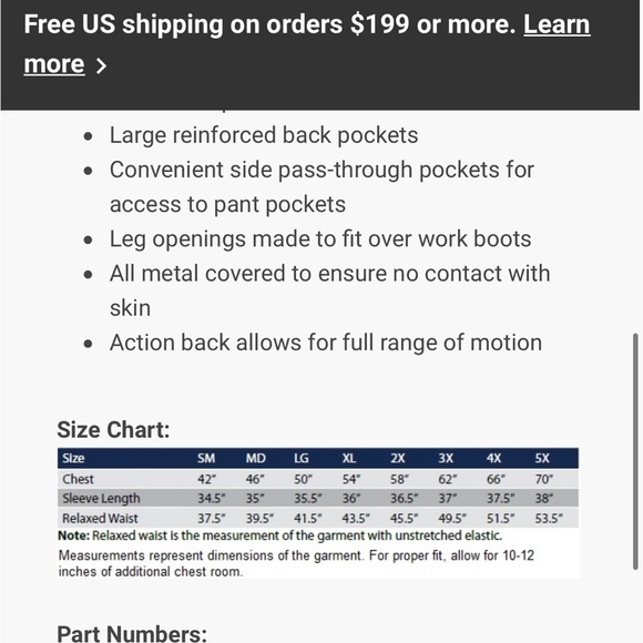 Flame resistant coveralls - Picture 3 of 8